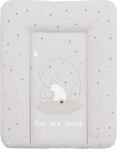Ceba Baby puha pelenkázó alátét Basic Polar Bears 50 × 70 cm
