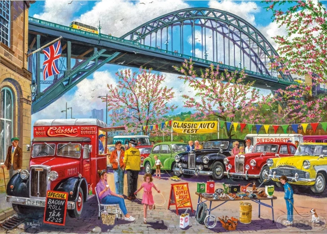 Newcastle XL puzzle 500 darabos Gibsons-tól
