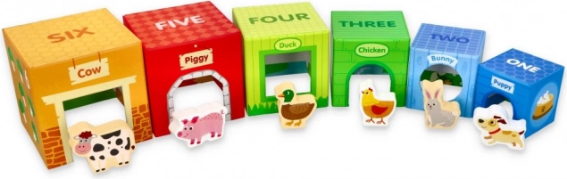 farmállatos rakosgató kockák