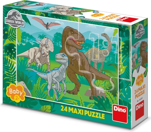 Dino Puzzle Juravilág Maxi 24 Darabos