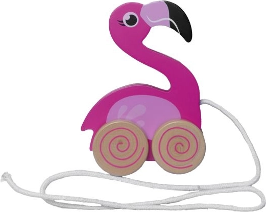 Nature Planet fa húzós flamingó