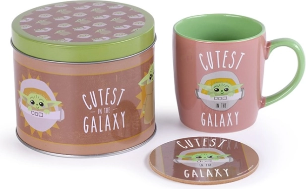 Ajándék szett Cutest in the Galaxy Baby Yoda mintával