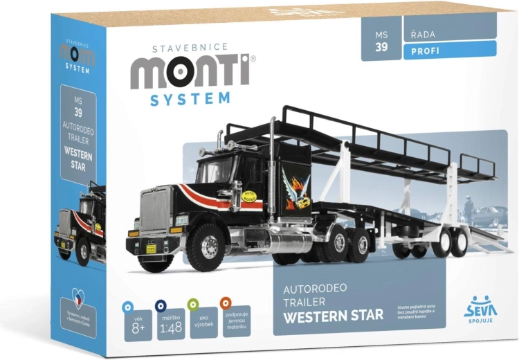 SEVA Monti System 39 Autorodeo Trailer