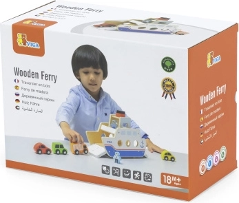 Fa komp autókkal és személyzettel