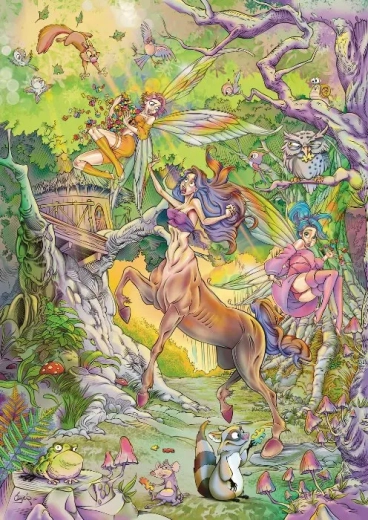 Magnolia puzzle: darabtolvajok, 1000 darab