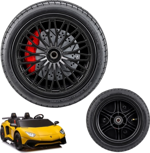 Felfújható gumikerék elektromos Lamborghini XXL járműhöz – 1 db