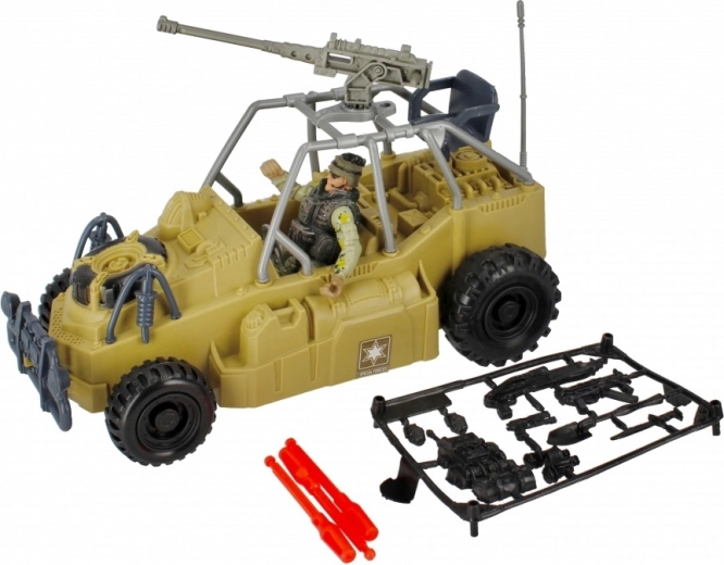 Forgatható torony és lövedék-kilövés