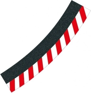 külső szegély a döntött kanyar 3/30°-hoz az CARRERA EVOLUTION, DIGITAL 132 és DIGITAL 124 autópályákhoz