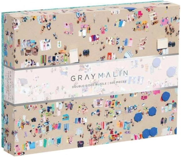 kétoldalas puzzle gray malin tengerpart 500 darab