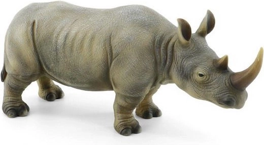 Fehér orrszarvú figura 28,5 cm