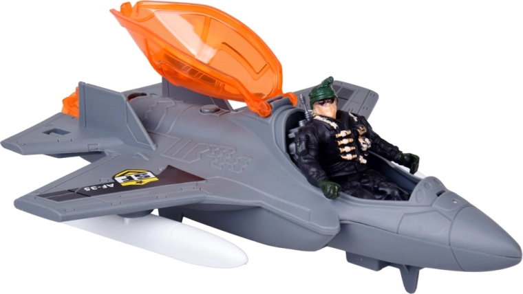 Vadászgép nyitható kabinnal