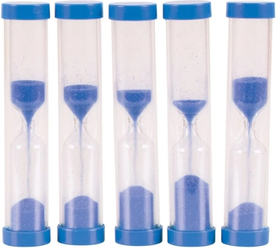 Bigjigs Toys homokóra 5 perces kék