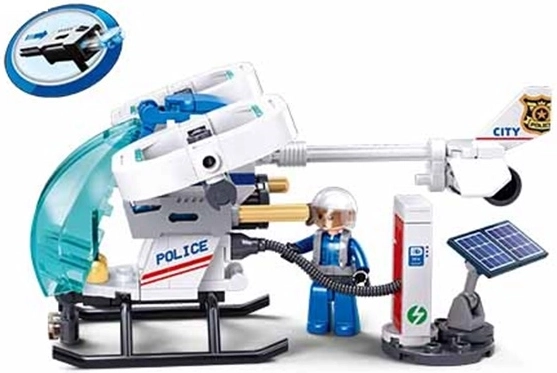 Sluban Metropolis légi járőr helikopter