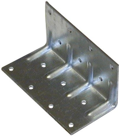 Acél szerelési sarok 80×40×40 mm, 2 mm vastagság