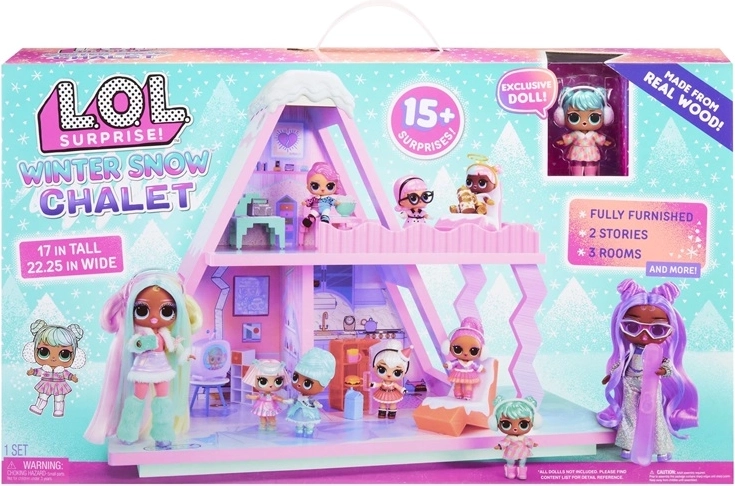 L.O.L. Surprise téli havas házikó