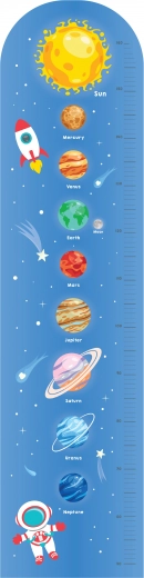 Gyermek habszivacs mérőszalag a falra - Univerzum 120 cm