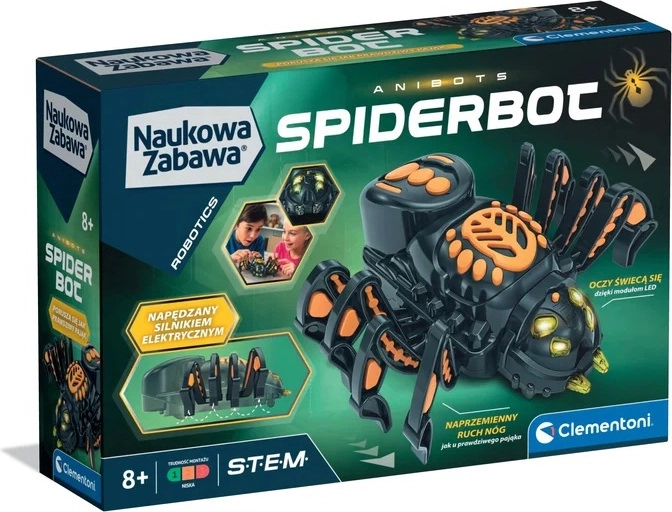 Mozgó pókbotszerkezet Spiderbot