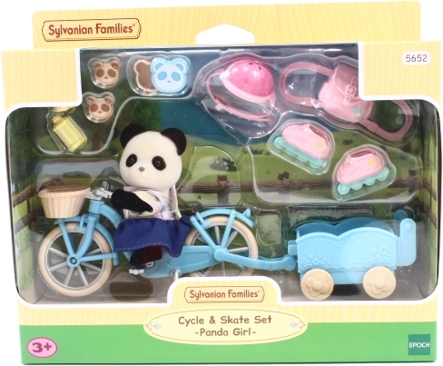 Sylvanian Families Rosalina panda kerékpáros kirándulása