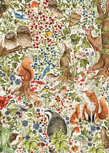 Puzzle Erdei állatok - 1000 darab