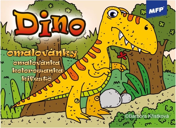 MFP dinoszauruszos színező A5