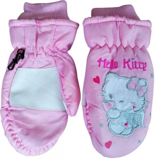 Hello Kitty gyerek síkesztyű rózsaszín, vízálló, bélelt – 1 db