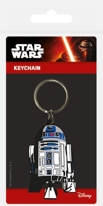 Star Wars R2-D2 gumi kulcstartó