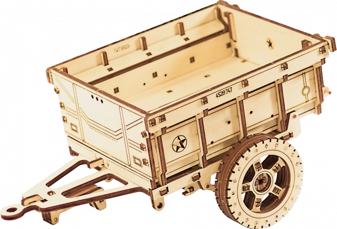 Fa 3D puzzle – katonai utánfutó WOODEN CITY