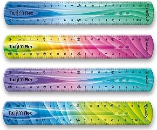 MAPED Twist'n Flex szivárványos vonalzó 20 cm