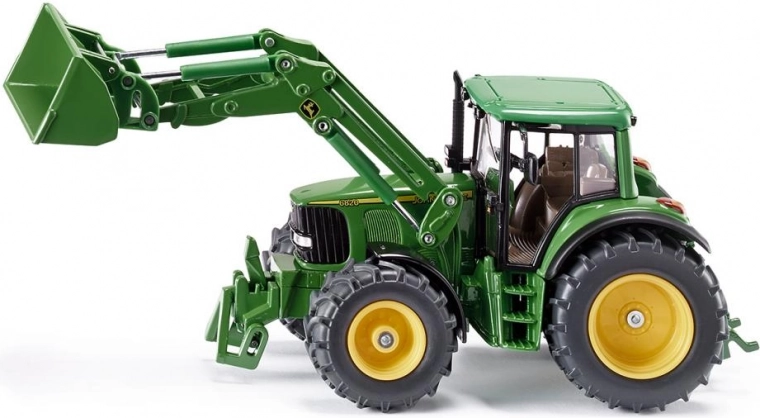 JOHN DEERE traktor elülső rakodóval 1:32 SIKU