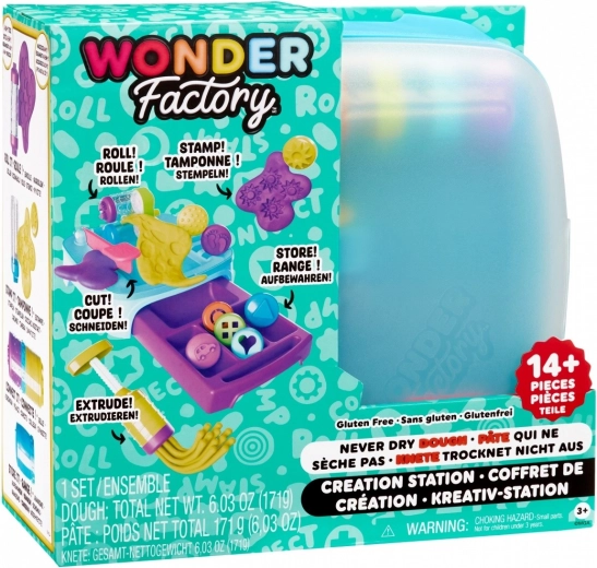 Kreatív állomás marcipán formázáshoz Wonder Factory Dough