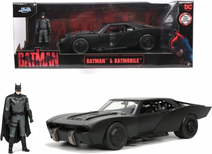 Batmobil Batman figurával 1:24