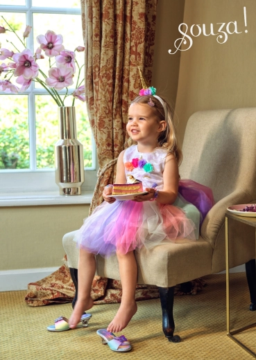 Fejpánt virágokkal és unikornisszarvval SOUZA!