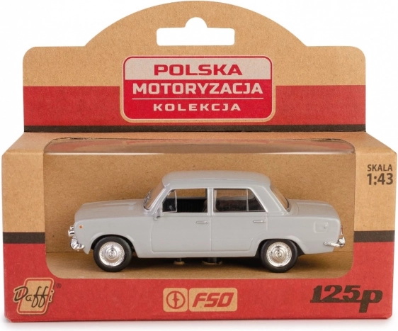 FIAT 125p gyűjtői modell – szürke