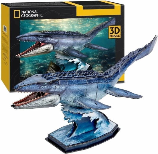 CubicFun 3D puzzle National Geographic: Mosasaurus, 76 darab