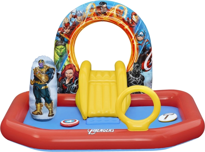 Játékelemek: karikák és Thanos