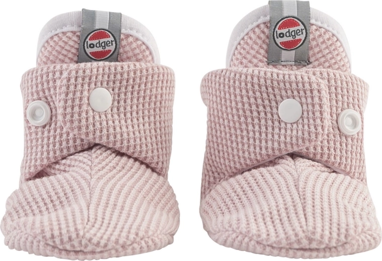 Lodger pamut kocsicipő/slipper Ciumbelle tan 3–6 hónapos