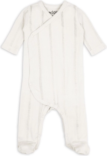 Lodger újszülött rugdalózó Pointelle cream, méret 50
