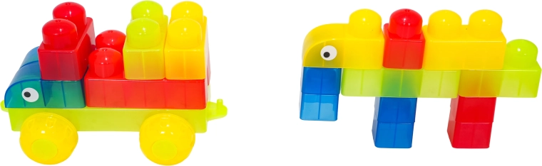 Járművek és figurák építése