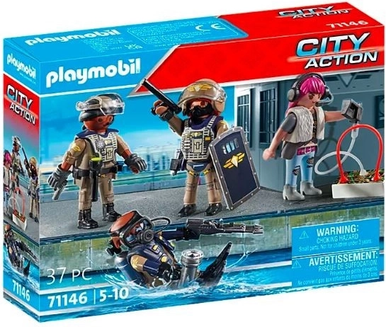 City Action különleges alakulat figura szett