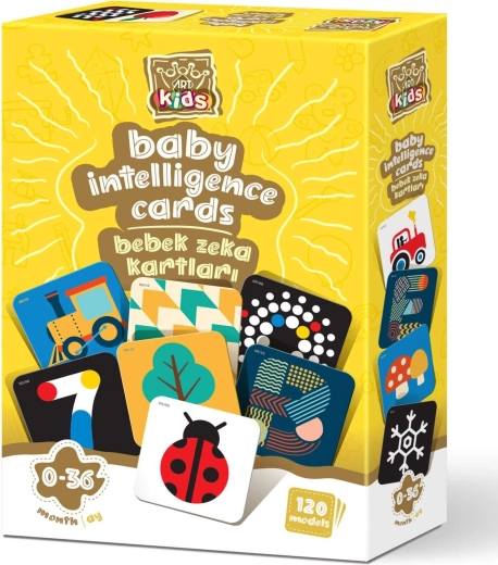 ART PUZZLE Art Kids Baby intelligens kártyák a babák fejlődéséhez