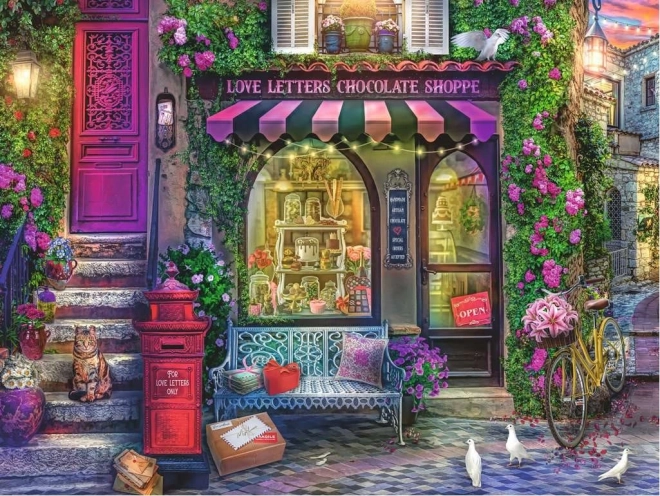 Ravensburger puzzle Csokoládébolt 1500 darab