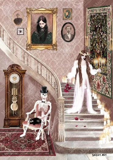 Puzzle Halott menyasszony 1000 darab