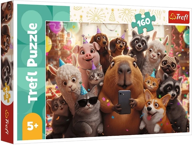 Édes szelfi puzzle 160 darabbal