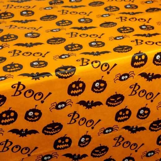 Halloween-i flanel asztalterítő 132 × 178 cm