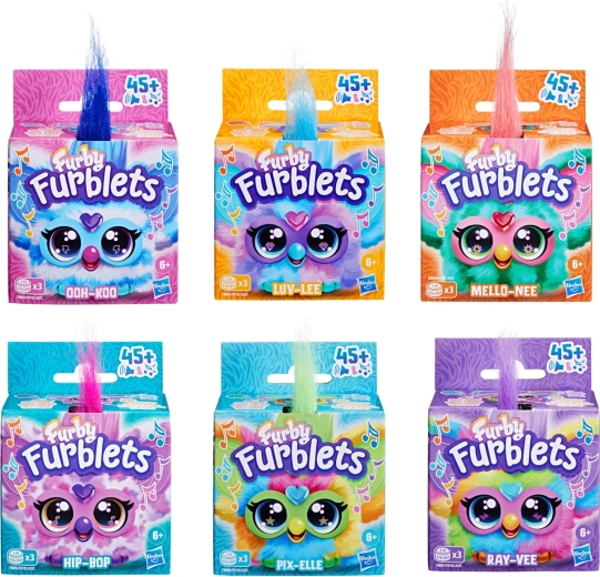 Hasbro Furby Furblets plüss interaktív játék, vegyes változat