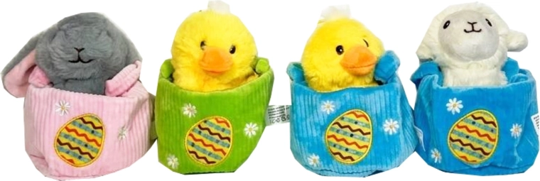 Húsvéti állatka kosárkában