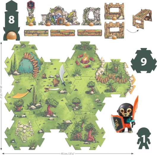 Erős és biztonságos darabok a kis kezeknek