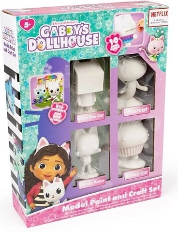 Spin Master Gabby’s Dollhouse kreatív figurafestő készlet