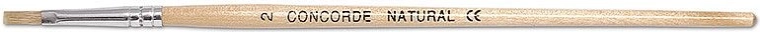 Lapos iskolai ecset természetes sörtékkel 2-es CONCORDE
