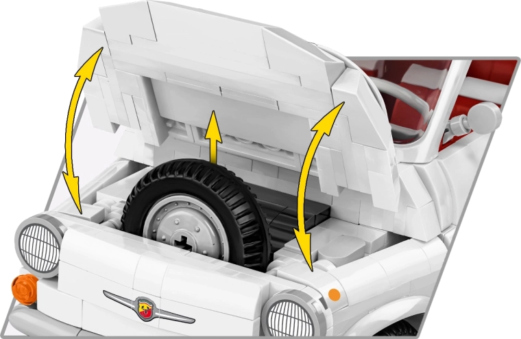 Hozzáférés a motortérhez